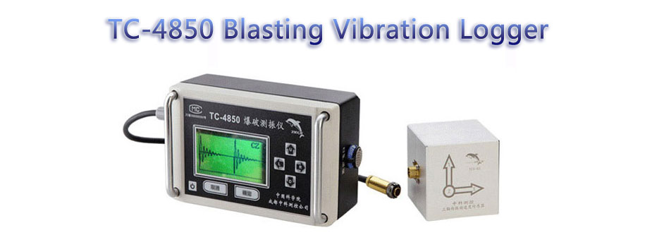 TC-4850 Blasting Vibration Logger